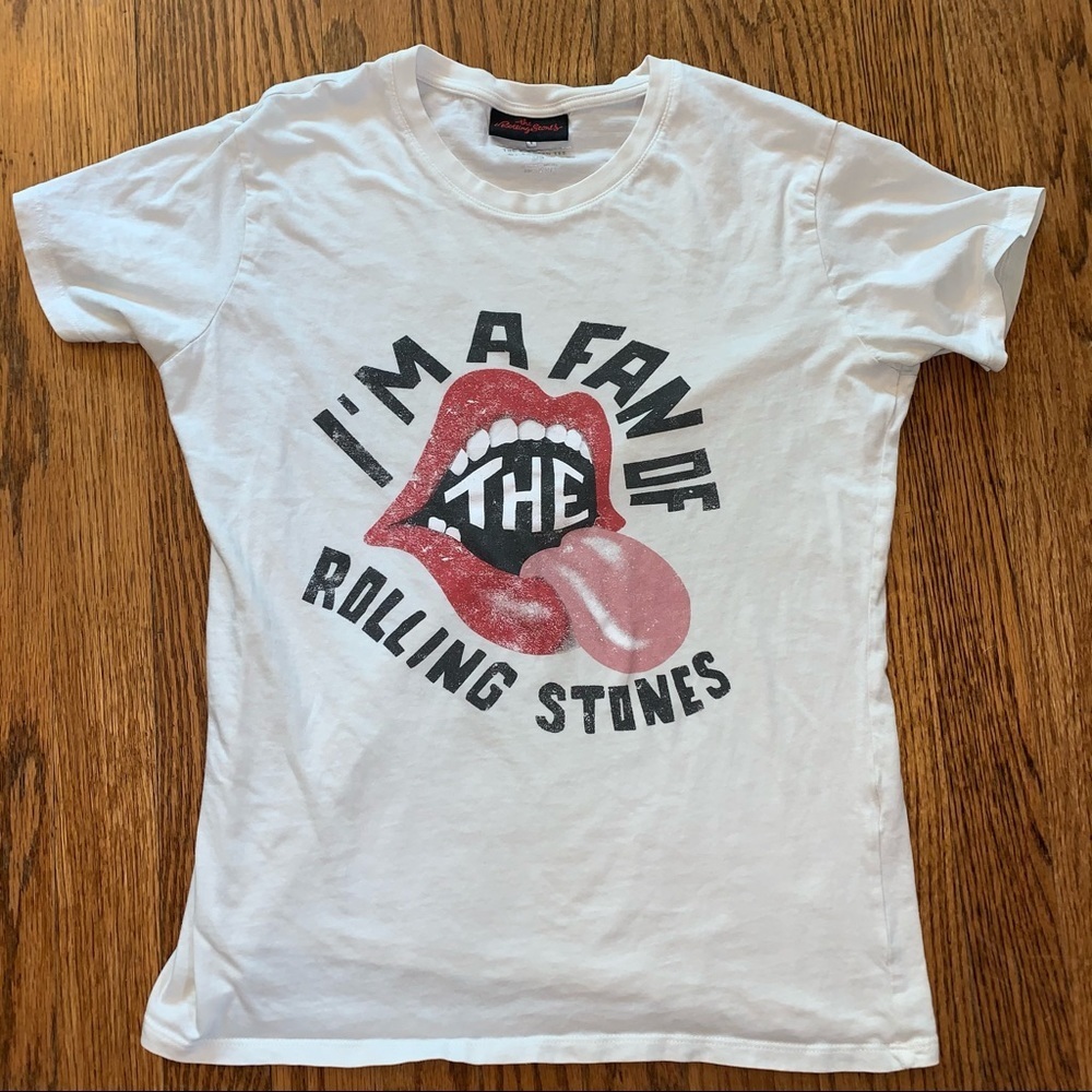 Rolling Stones Graphic Concert Band Tee size Small